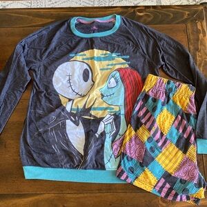 Nightmare Before Christmas Adult Pajama Set